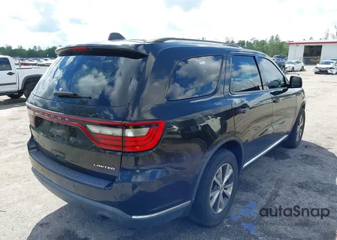 2016 Dodge Durango Limited из США, поврежденный, VIN 1C4RDHDG2GC322388